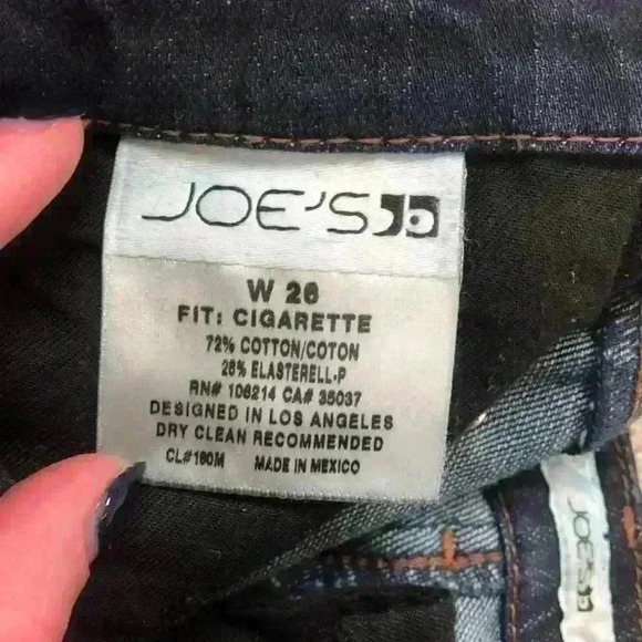 Joe’s Jeans Cigarette Size 26 - Picture 7 of 7